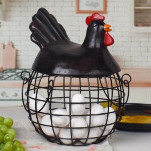 Cluck Cluck Egg Basket – Black