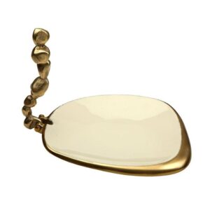 Elegant Gold Neva Napkin Holder – Modern Aluminum Design