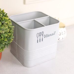 Ferrous Fun Utensil Holder – Grey