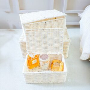 Lona Jute Organiser Basket – Set Of Three