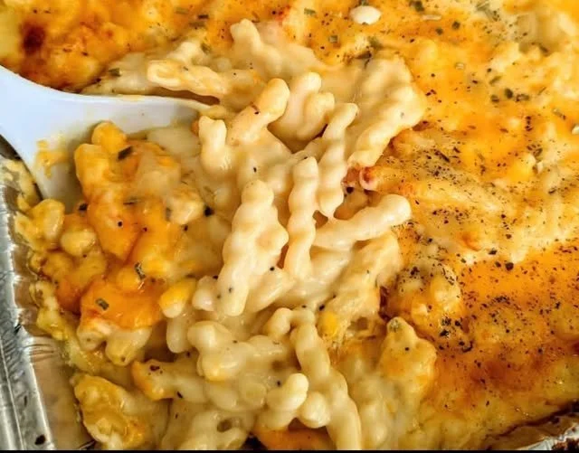 Mac and Cheese Delicious and creamy Mac and Cheese served in a bowl