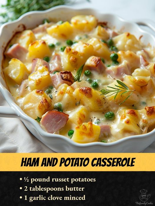 👉CheesyHam and Potato Casserole 577555203_1588781032489896_57959387444400974_n