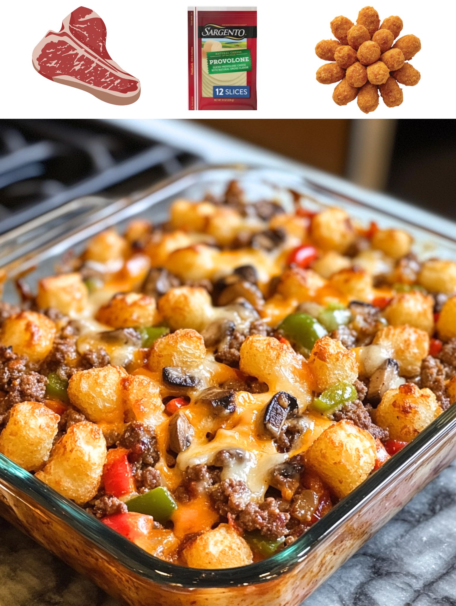 šCheesesteak Tater Tot Casserole 582417839_1595450611822938_4987004363055225592_n