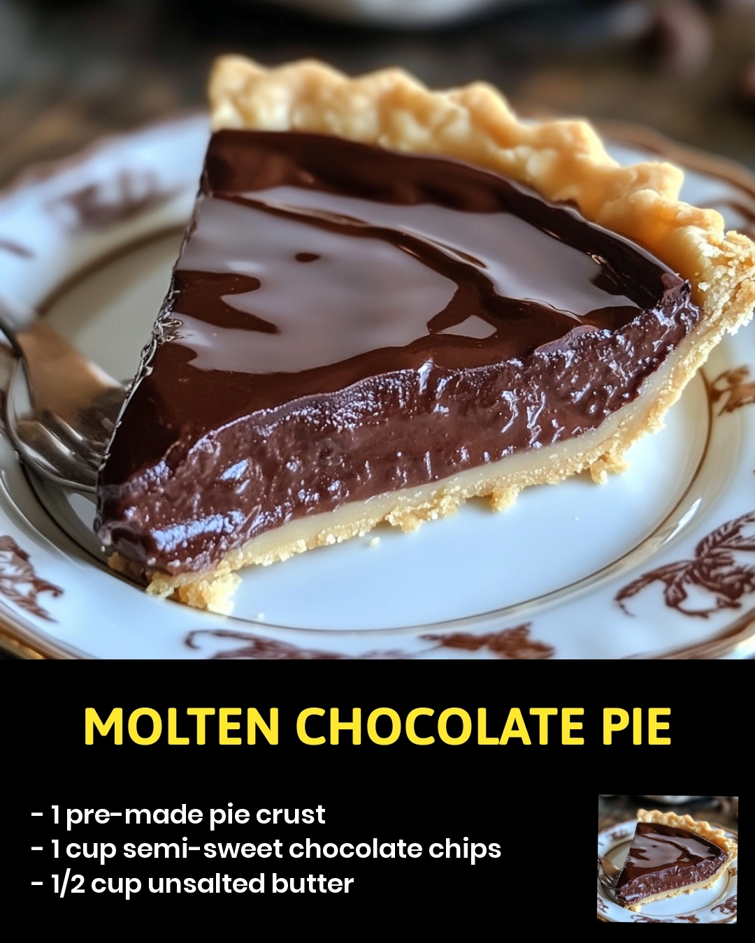 Molten Chocolate Pie Recipe 589797569_122225114090261120_853501433687322050_n
