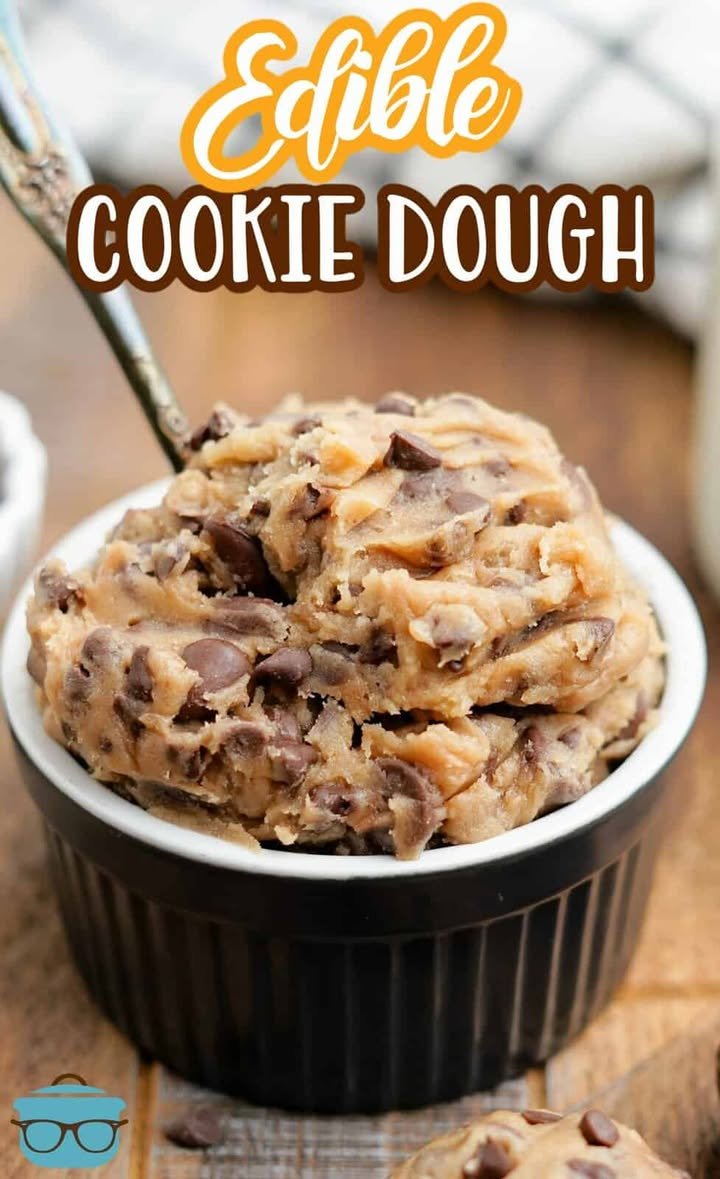 Edible Chocolate Chip Cookie Dough