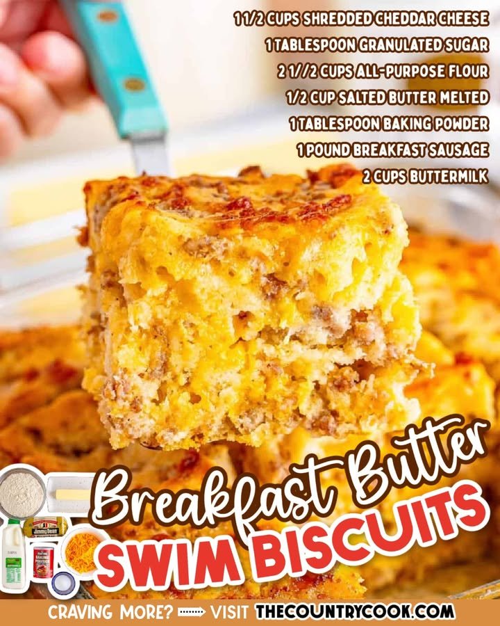 Breakfast Butter Swim Biscuits