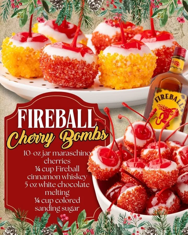 Fireball Cherry Bombs Fireball Cherry Bombs ready for a vibrant celebration.