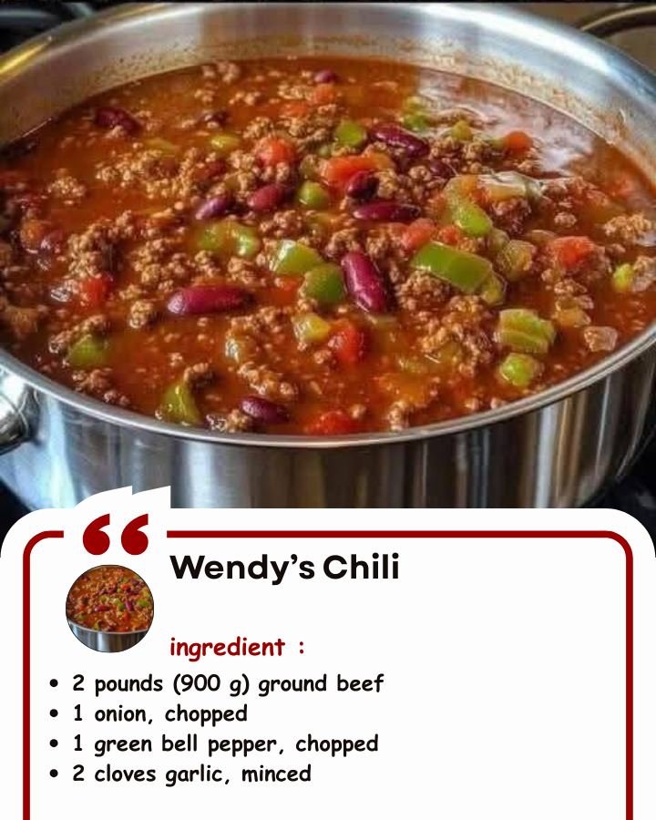 Wendy's Chili