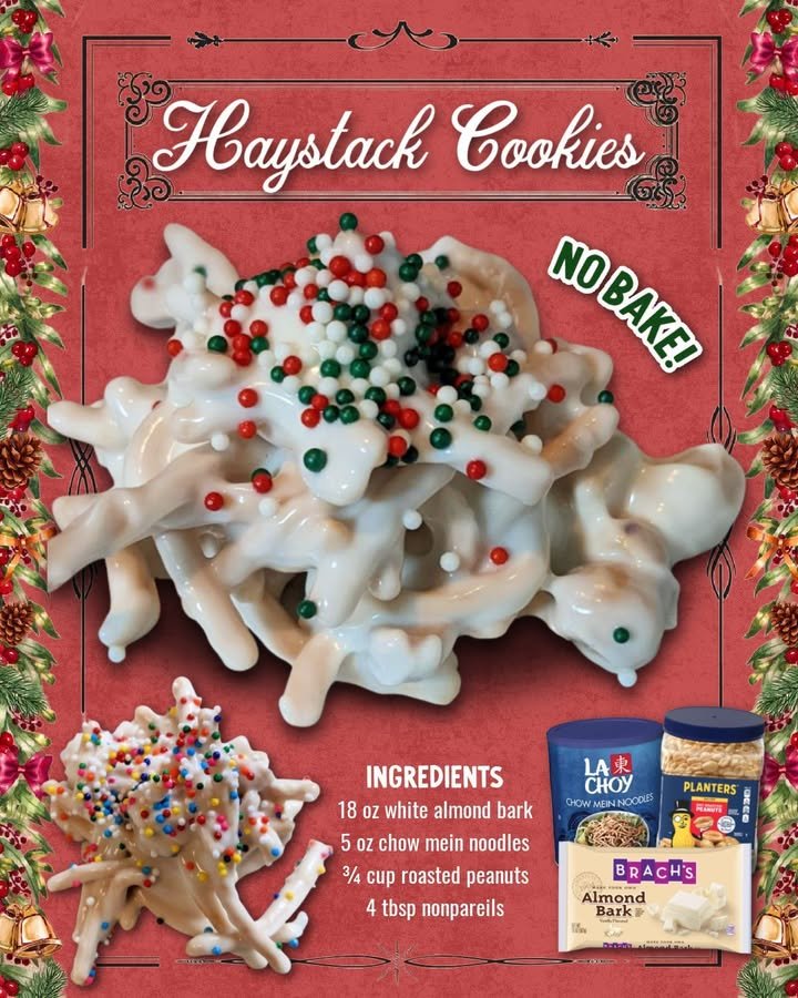 White Chocolate Haystacks