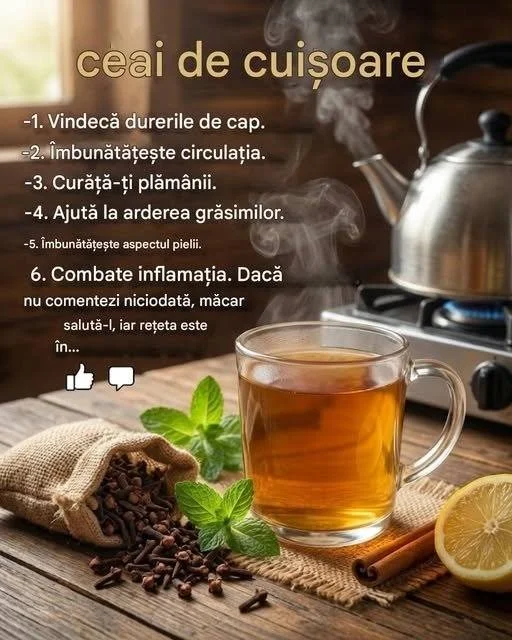 (2) Rețete | Ceai de cuișoare: remediul care vindecă aproape orice | Facebook Ceai de cuișoare preparat in ceaun, cu cuișoare și miere