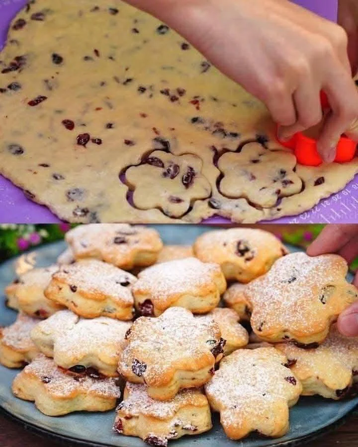 Biscuiți rapizi și simpli cu smântână acră