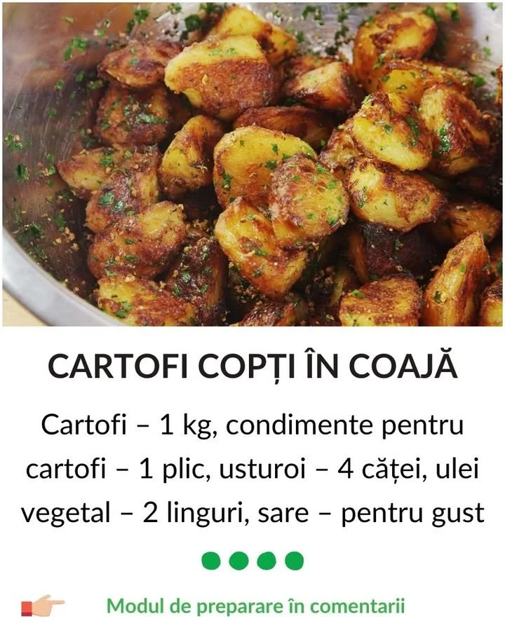 Cartofi copți în coajă