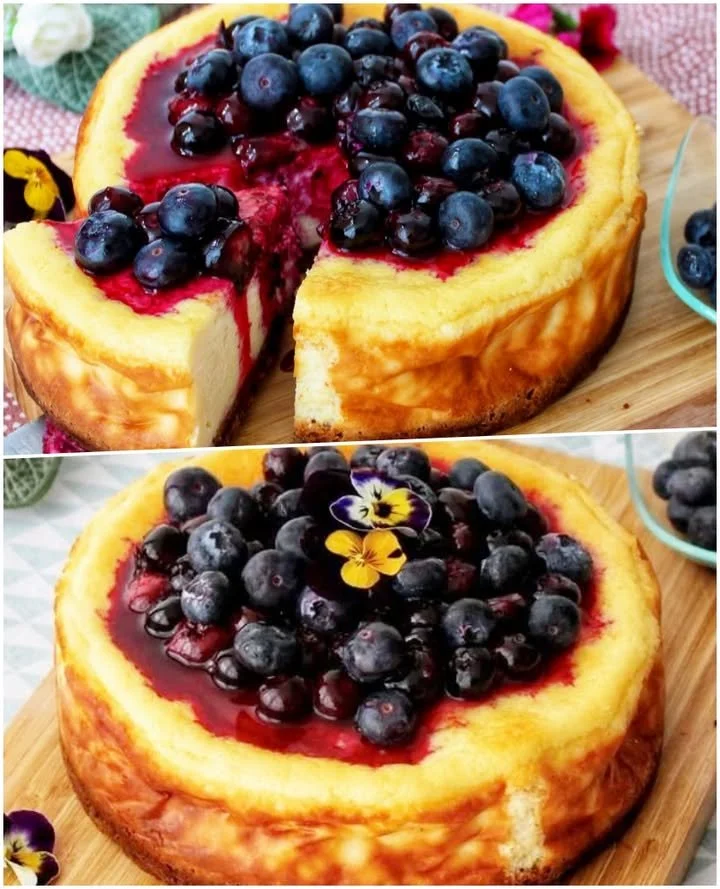 Cheesecake New York cremos cu afine