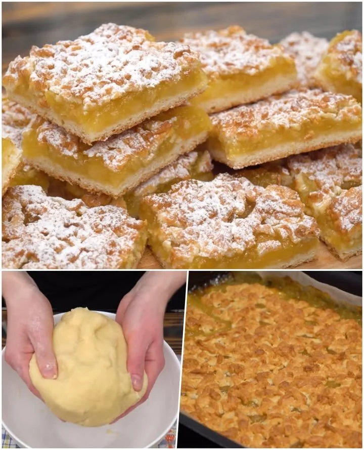 Prăjitură cu mere și aluat fraged, delicioasă și ușor de preparat