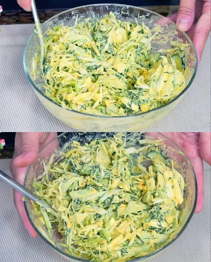 Salată de varză 'Fulgusor' - preparat sănătos și gustos